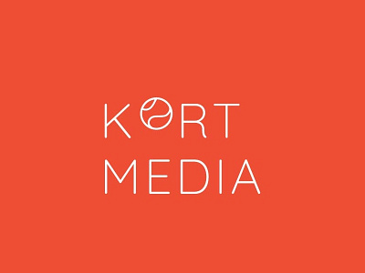 KortMedia Logo design graphic