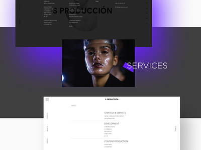 Digital agency S Produccion design graphic design uiux visual design web design