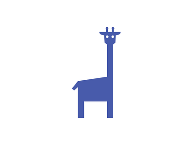 Sleepless giraffe logo design