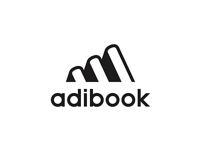 Adibook logo design