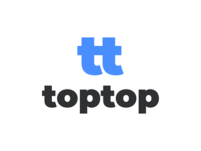Toptop app logo brand branding brandmark clean design identity letter logo logo design logo designer logo mark logodesign logos logotype mark minimal monogram sport symbol t logo