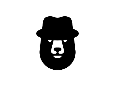 Bear logo design animal bear branding creative design graphic design grizzly identity illustration logo mark mascot nature negative space premium simple symbol vector wild zoo