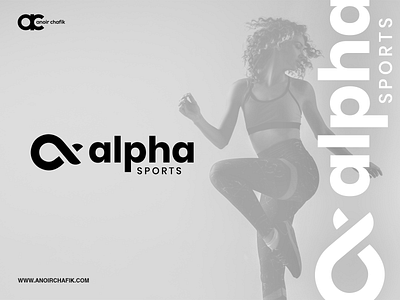 Alpha sports - Logo & brand identity design