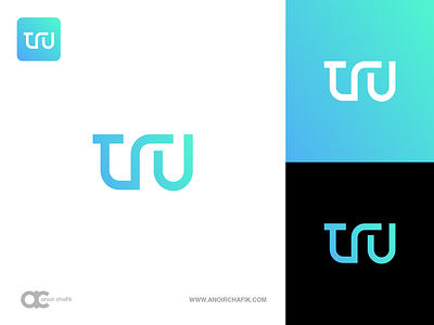 TRU App Logo animation anoirchafik app app design app logo design appdesigner appdesigns applogo brand branding casablanca creative design graphic design illustration logo marrakech morocco tru ui