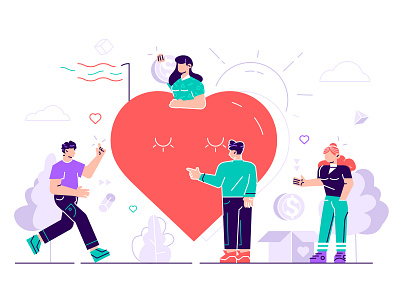 Charity concept aid care character community design donation flat heart help homeless hope illustration love people sharing hope social team vector volunteer volunteering