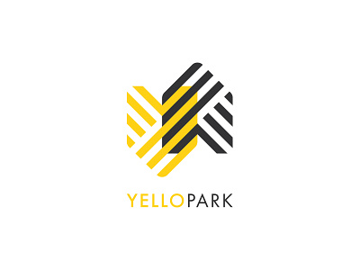 YELLOPARK - Logotype artdirector branding design football france graphicdesign logo logodesign logodesigner logotype nantes p park sport y yellopark yellow yp