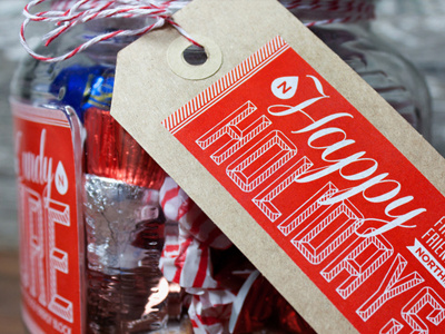 Northink Holiday Gift 2012 candy catherine mcleod christmas design gifting graphic design holiday holiday gift northink packaging toronto typography