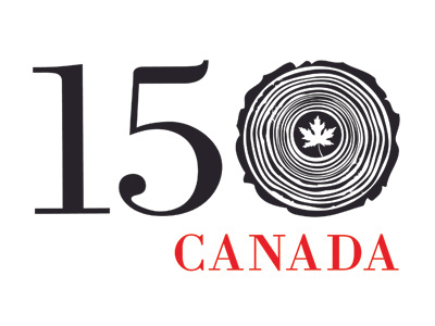 Canada 150 Logo Concept 150 anniversary branding canada canada 150 canada150 logo maple leaf northink