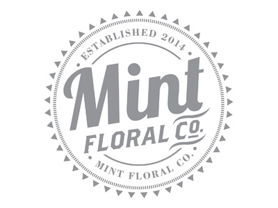 Mint Floral Co. Logo