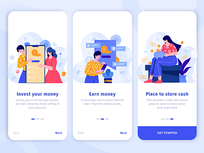 onboarding screens