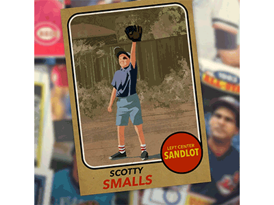 The Sandlot aftereffects animation baseball gif illustration photoshop sports thesandlot