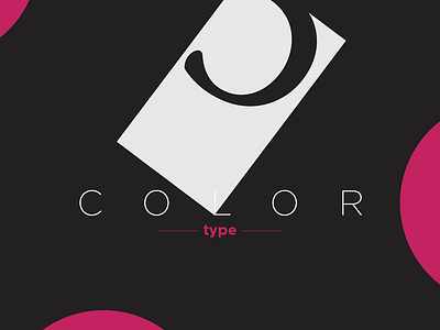 Dribbble Abcing C black c color dribble font lettering pink type