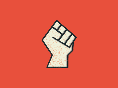 Resistance Fist Mark branding fist icon logo mark resistance revolution