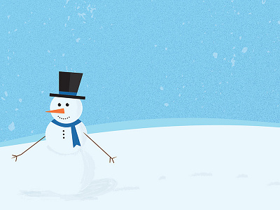 Holidays blue holiday snow snowman winter