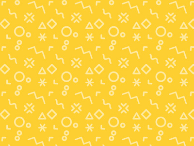 Pattern bold bright celebration geometric pattern shapes yellow