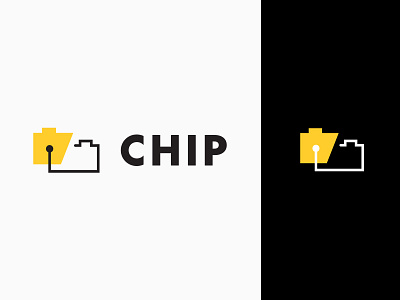 CHIP Logo api black branding connection logo natgeo national geographic yellow
