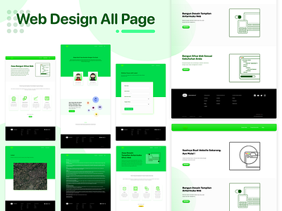 Company Profile Web Minimalist adobe xd adobexd branding design landing page mobilewebdesign personal web web design webdesign webdevelopment