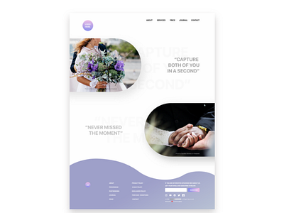 Web Design Wedding Photography