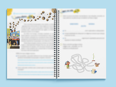 3D Editorial illustration - Geography textbook #2 3d 3d art blender children editorial graphic design illustration low poly