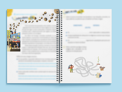 3D Editorial illustration - Geography textbook #2