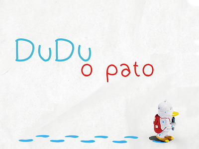 Dudu, o Pato - Children's book 3d 3d art blender edi editorial illustration low poly render