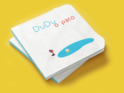 Dudu, o Pato - Children's book 3d 3d art blender editorial illustration low poly render