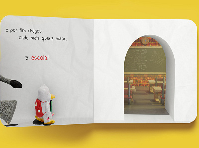 Dudu, o Pato - Children's book 3d 3d art blender design editorial graphic design illustration low poly render