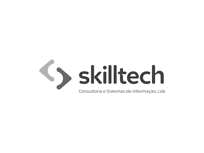Skilltech branding branding design illustration logo logodesign logotype sketch typography vector