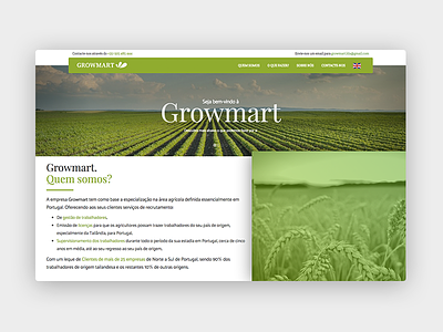 Growmart website - WIP bio biologic farm green market products responsive
