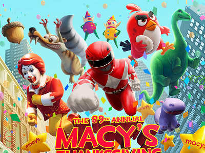 Macy's Thanksgiving Parade Poster 2015 macys parade poster thanksgiving