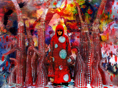 Kusama Yayoi artiste visuelle japonaise