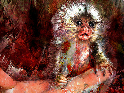 Pygmée titi, le plus petit singe du monde