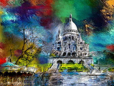 La Basilique du Sacré Cœur de Montmartre