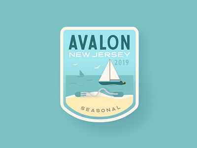 Avalon Beach Tag