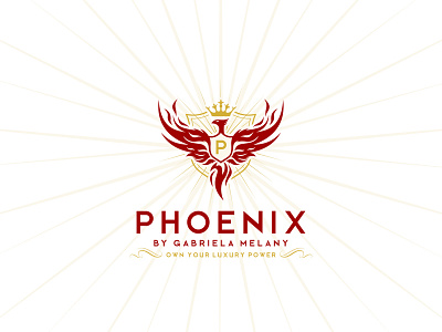 Powerful logo design clean design logo design phoenix powerful