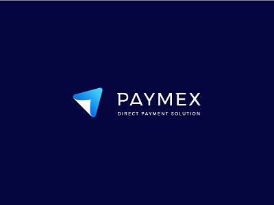 Paymex abstract banking branding design direction flexible form gradient identity logo logotype mark money payment send solution