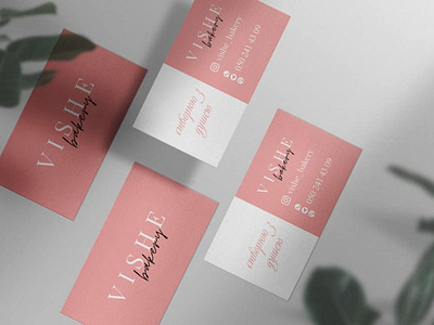 business cards for vishe