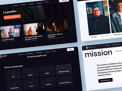 Free Church Website Template christian church church design church marketing churches design free freebie interaction modern template template design theme theme design user experience userinterface webflow website