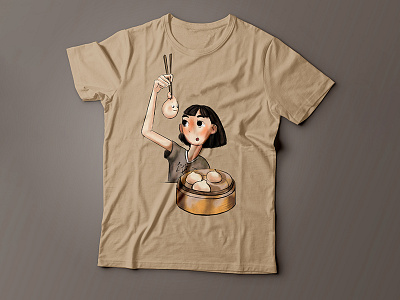 BAO t-shirt design design digital painting illustration painting shirt street wear t shirt