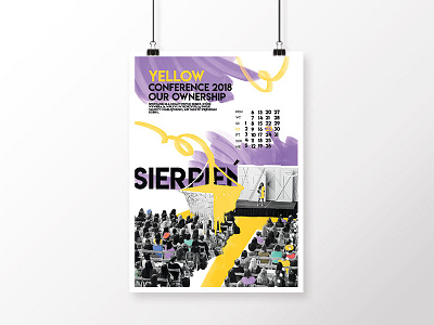 The calendar design August 2018 the year of the Women 2018 august calendar design graphic los angeles photoshop poland poster women women rights yellow conference