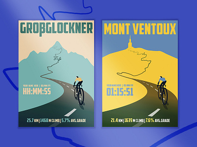 Cycling Climb prints