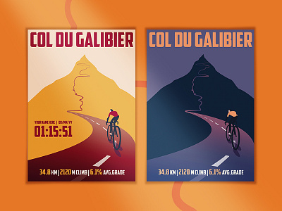 Cycling Climbs posters