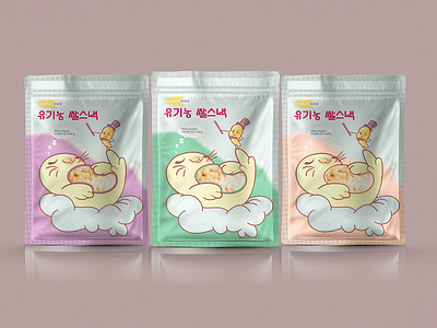 Packaging for Korean snacks