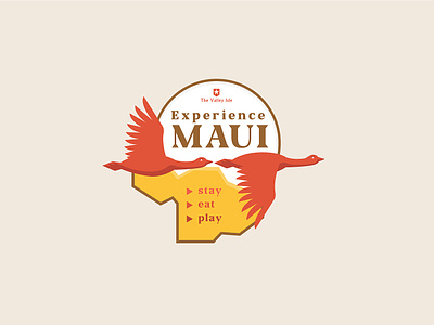 logo Experience Maui adobe illustrator branding design graphicdesign illustrator logo logodesign logos logotype maui travel travelling trip vector vector art vector illustration