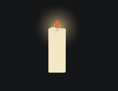 cliché candle illustration
