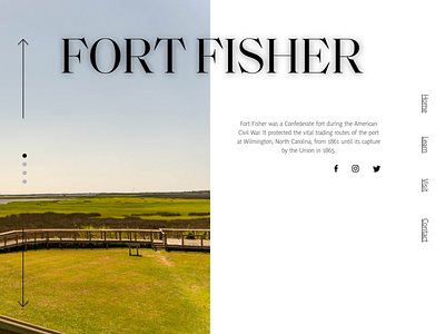 Fort Fisher site uiux