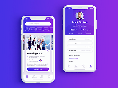Amazing Paper App design dribbble ecommerce mobile ui ux web design webdesign