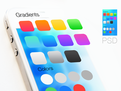 Dribbble gradients