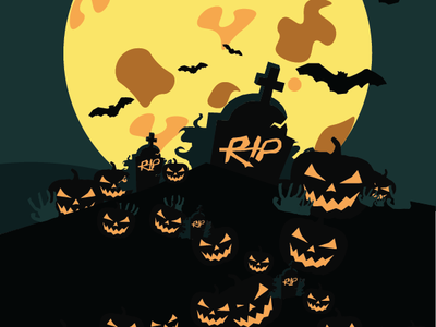 Halloween Poster illustration poster