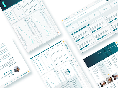 Hashbee - Blockchain Information Platform blockchain design product ui ux web